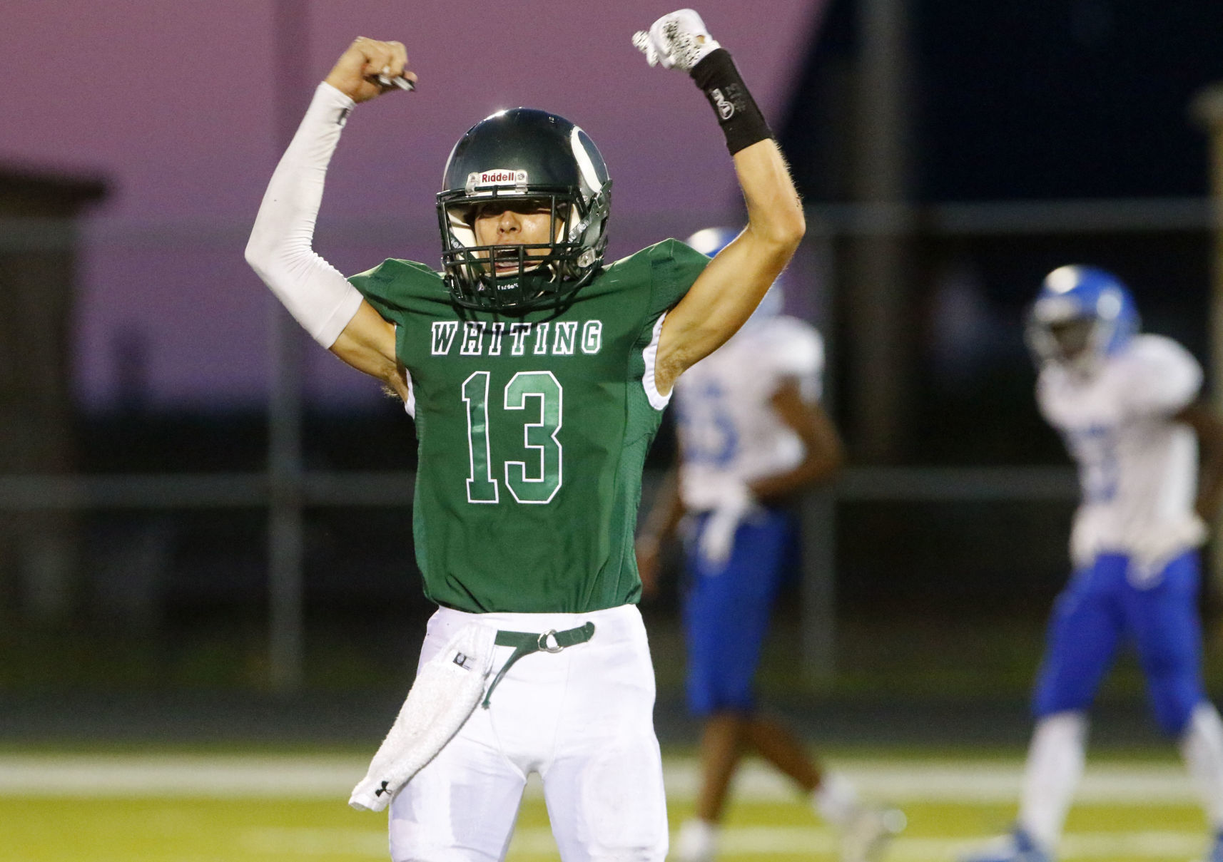 Clark at Whiting football